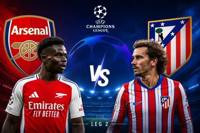 Prediksi Arsenal vs Atletico Madrid Leg 2 Siapa ke Final Liga Champions 2026.webp